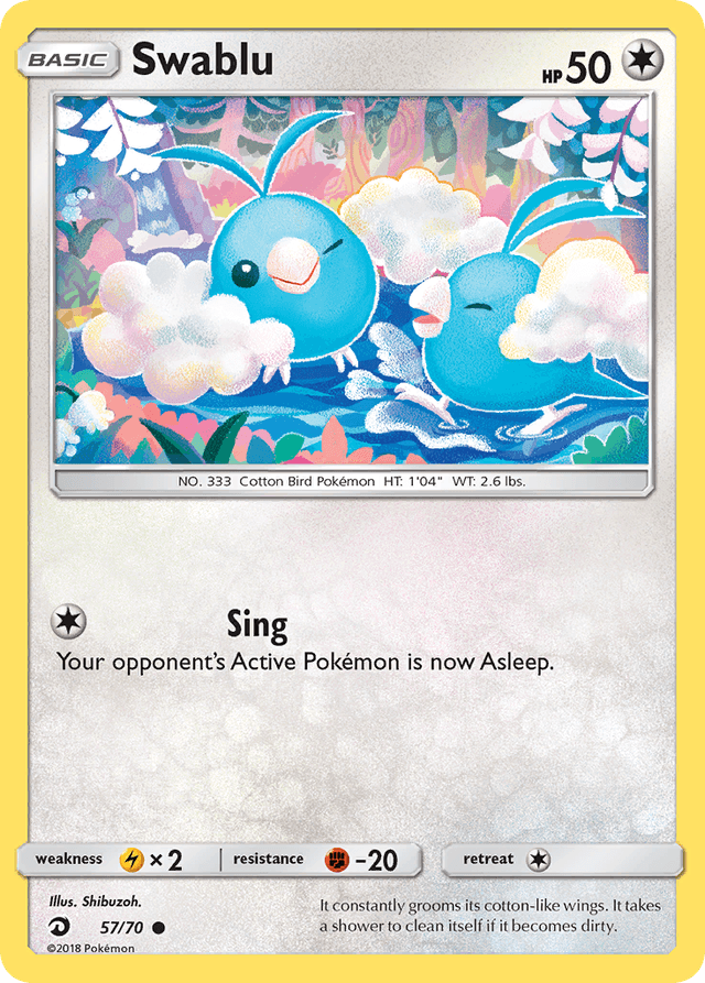 Swablu — Dragon Majesty #57