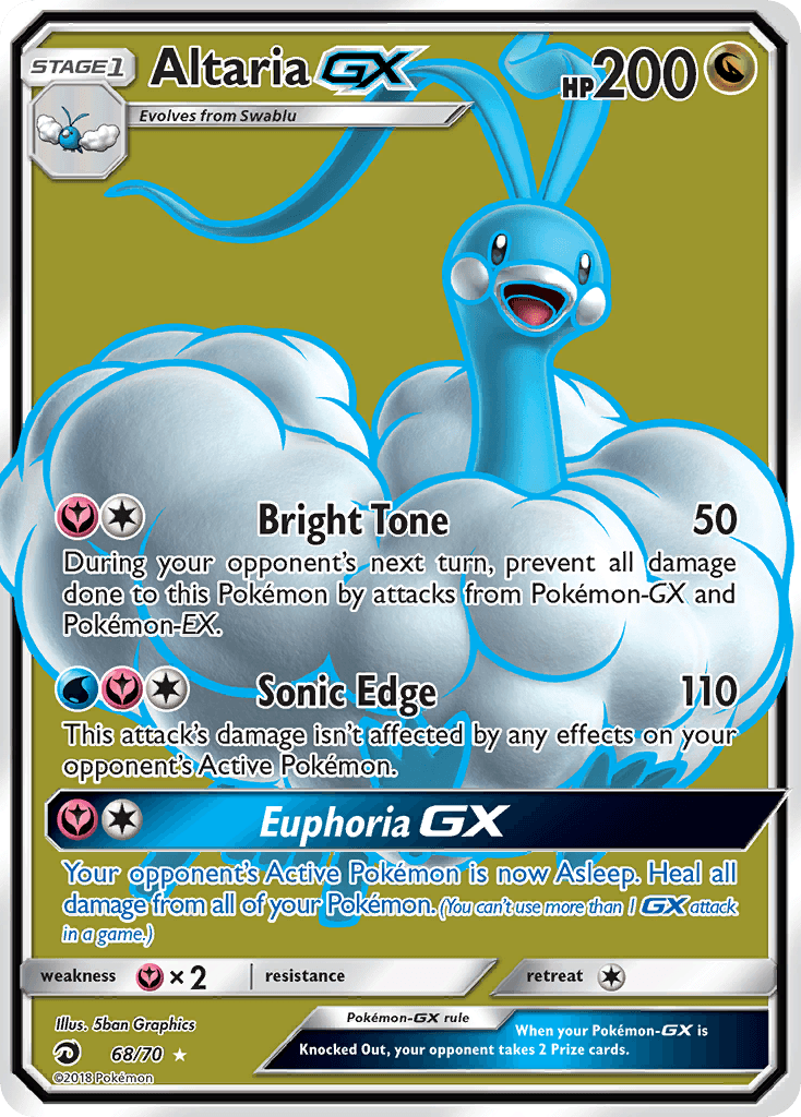 Altaria-GX — Dragon Majesty #68