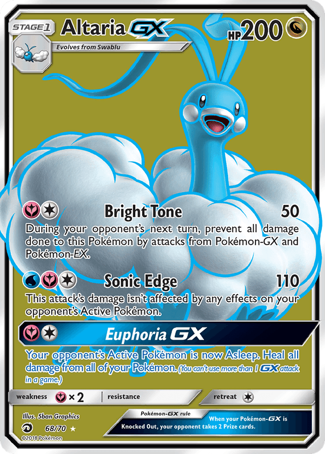Altaria-GX — Dragon Majesty #68
