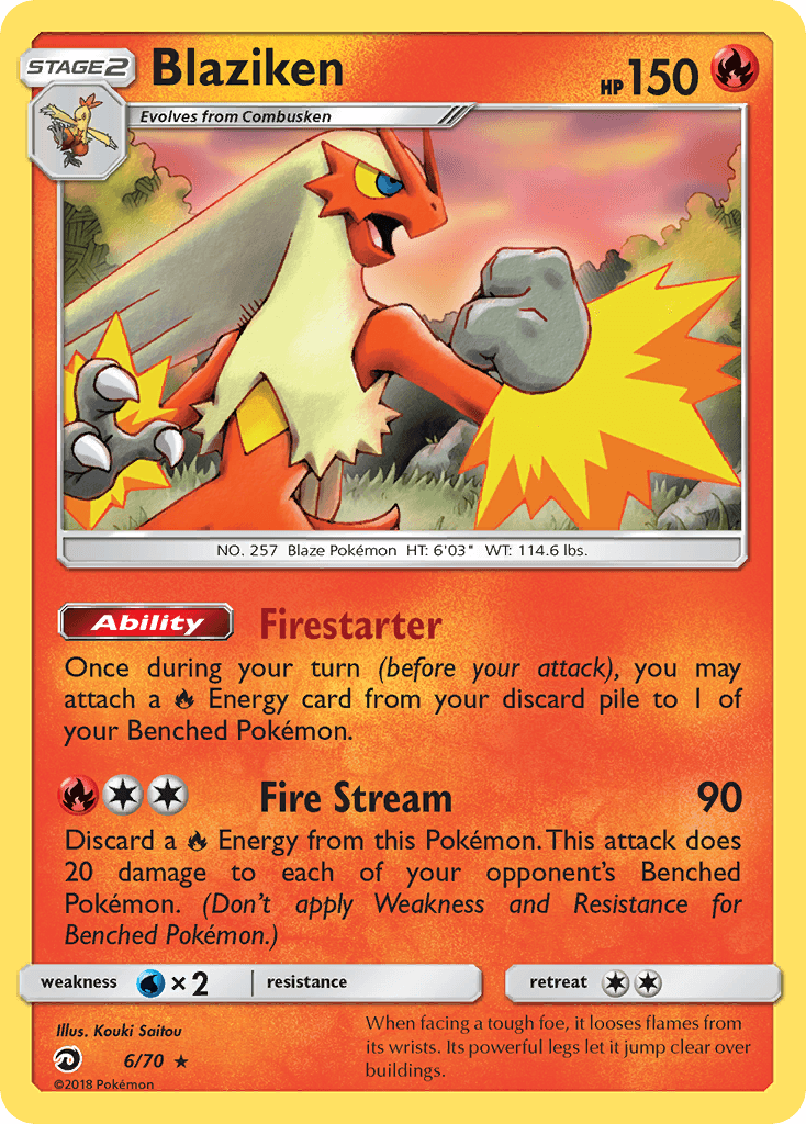 Blaziken — Dragon Majesty #6