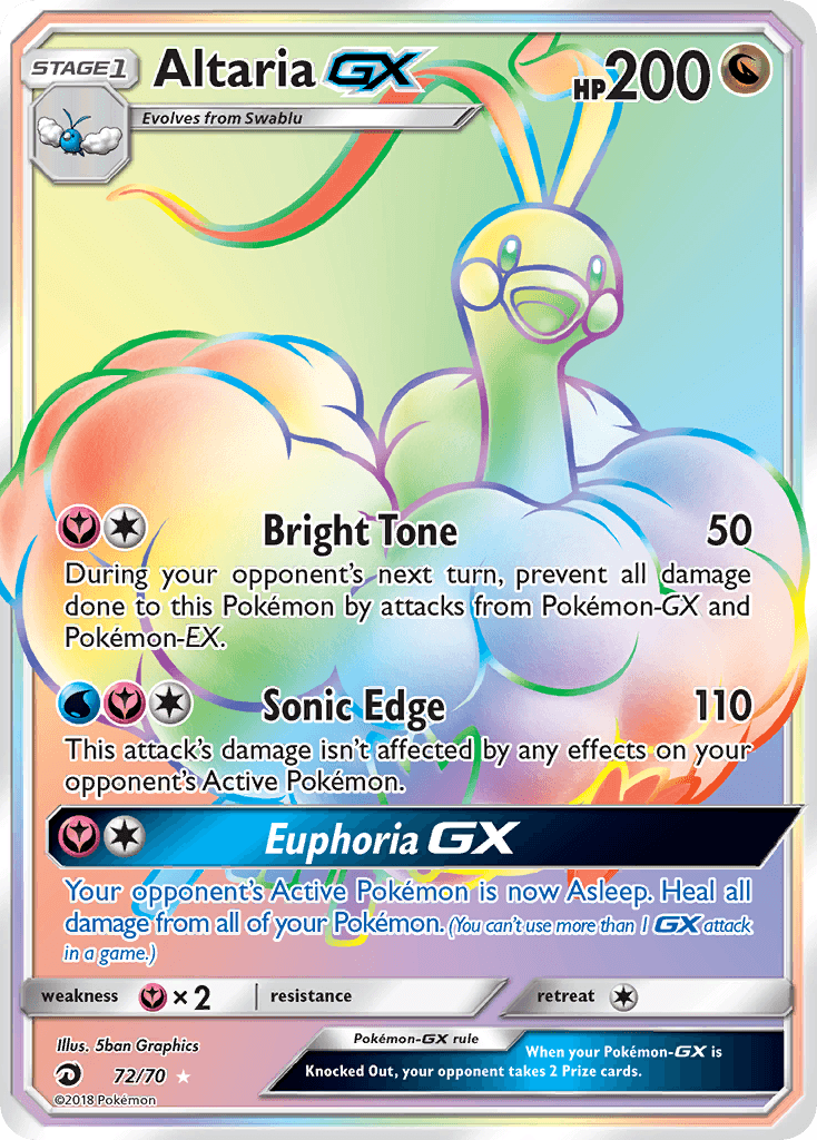 Altaria-GX — Dragon Majesty #72