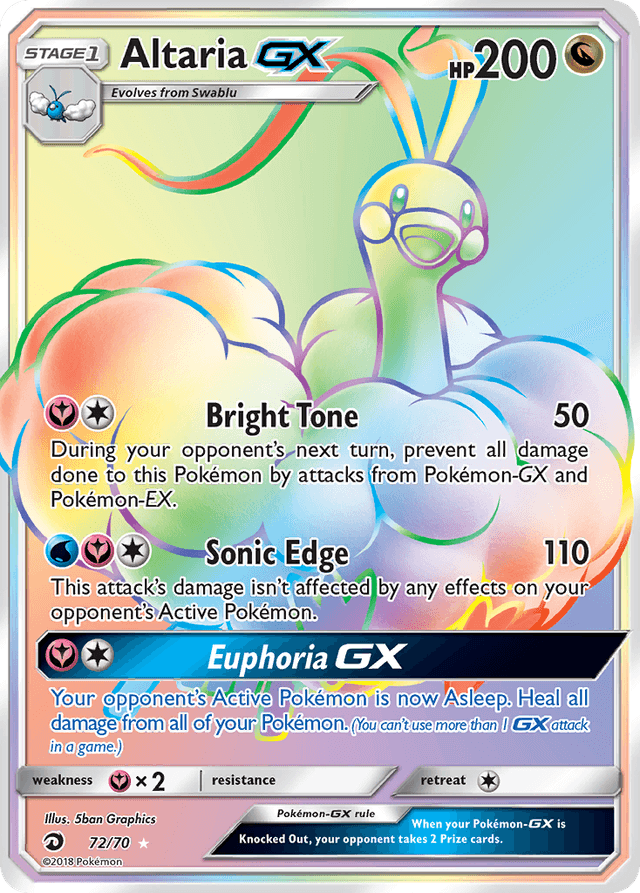 Altaria-GX — Dragon Majesty #72