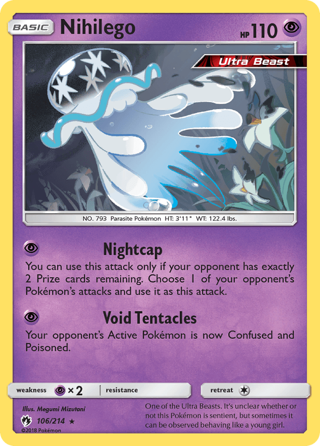 Nihilego — Lost Thunder #106