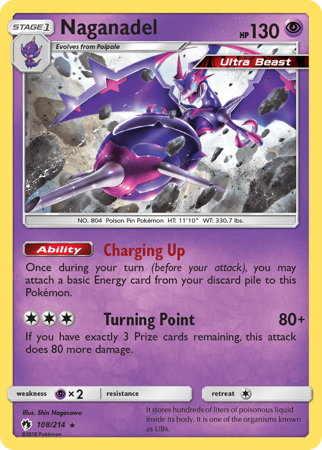 Naganadel — Lost Thunder #108