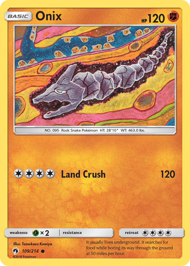 Onix — Lost Thunder #109