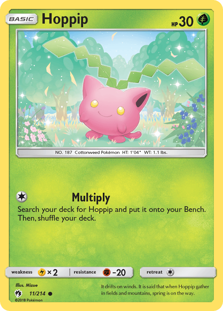 Hoppip — Lost Thunder #11