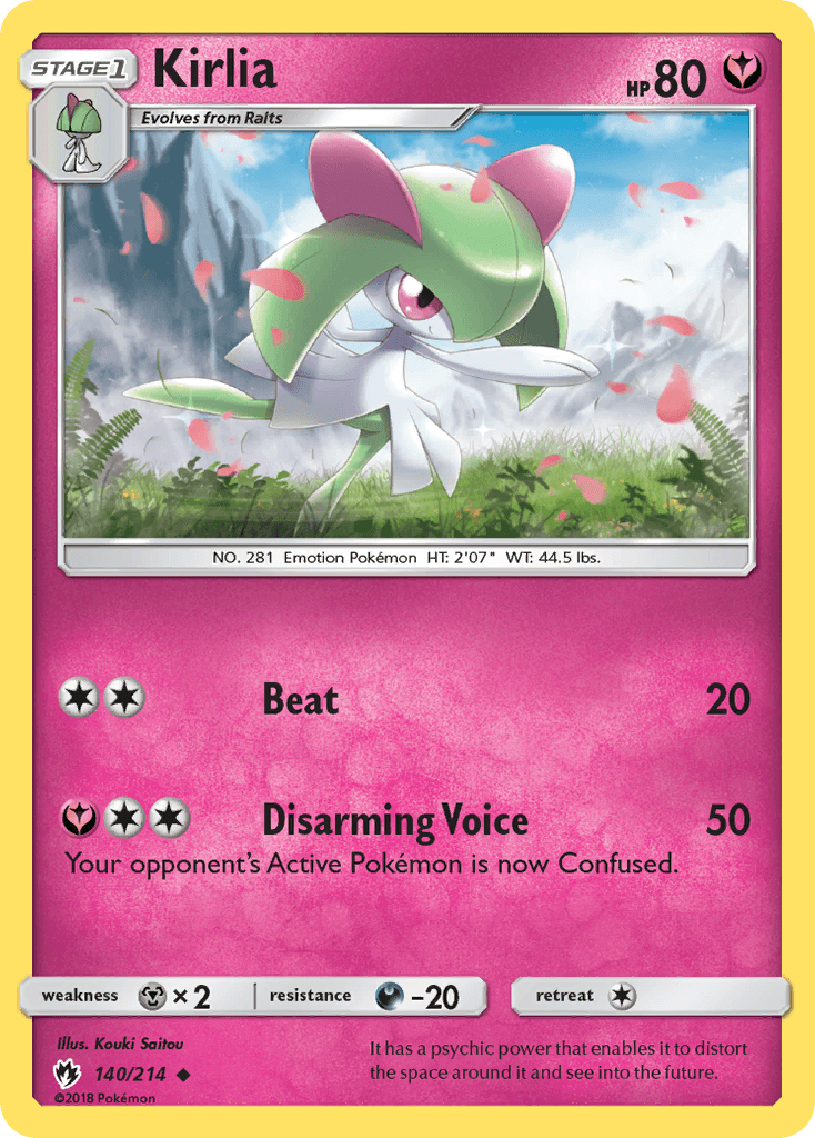 Kirlia — Lost Thunder #140
