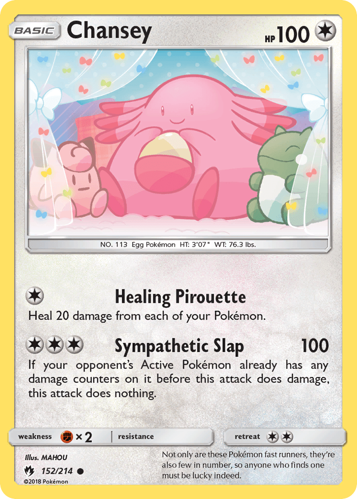 Chansey — Lost Thunder #152