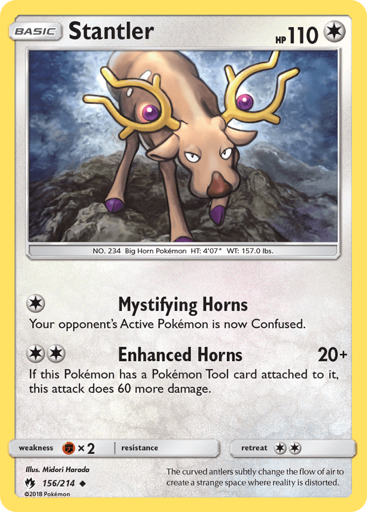 Stantler — Lost Thunder #156