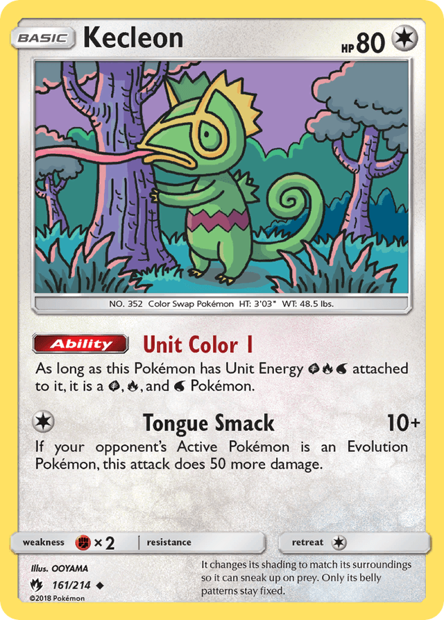 Kecleon — Lost Thunder #161