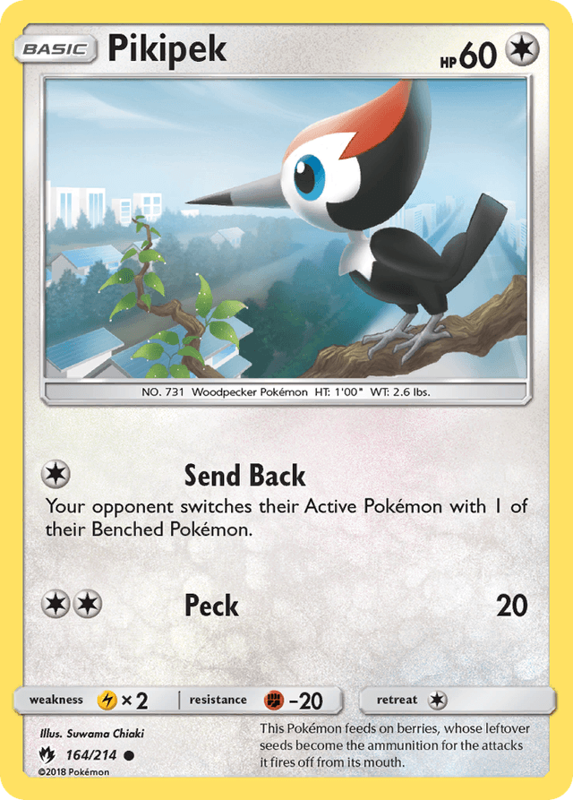 Pikipek — Lost Thunder #164