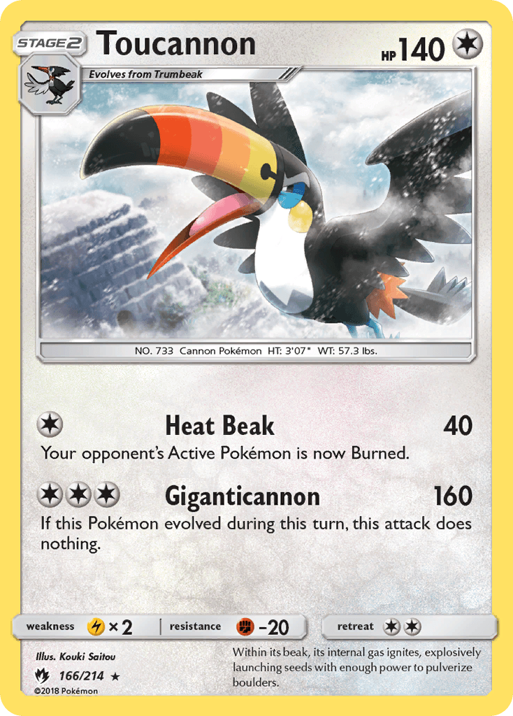 Toucannon — Lost Thunder #166