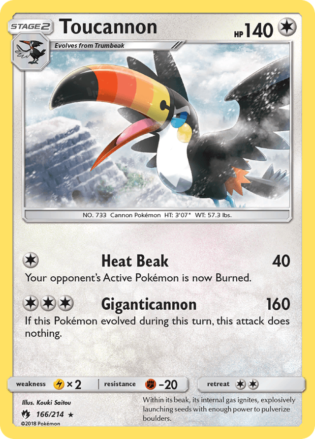 Toucannon — Lost Thunder #166