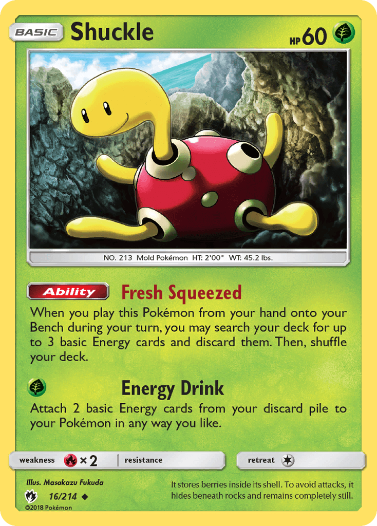 Shuckle — Lost Thunder #16