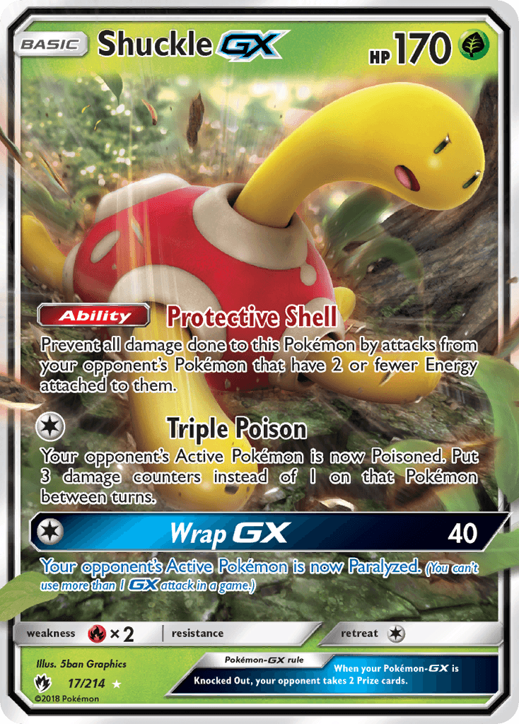 Shuckle-GX — Lost Thunder #17