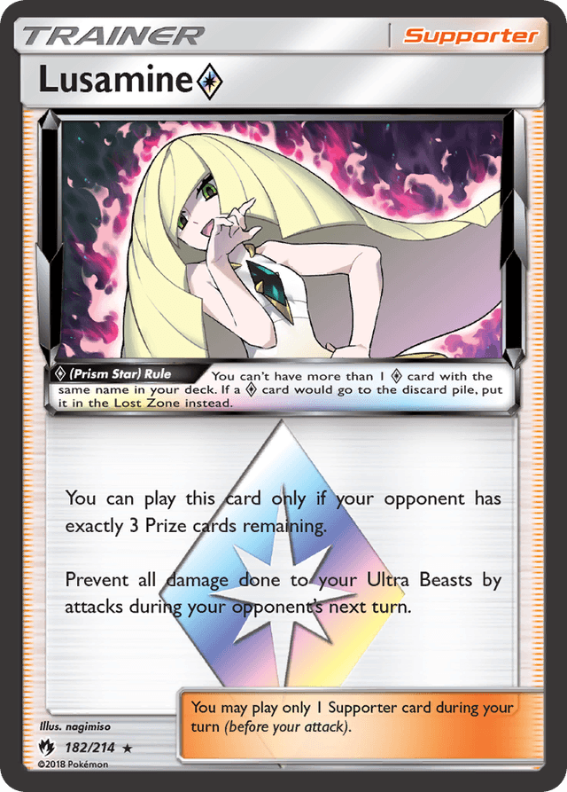 Lusamine ◇ — Lost Thunder #182