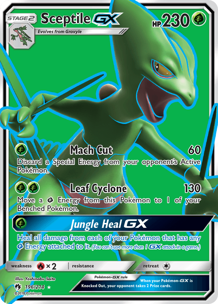 Sceptile-GX — Lost Thunder #196