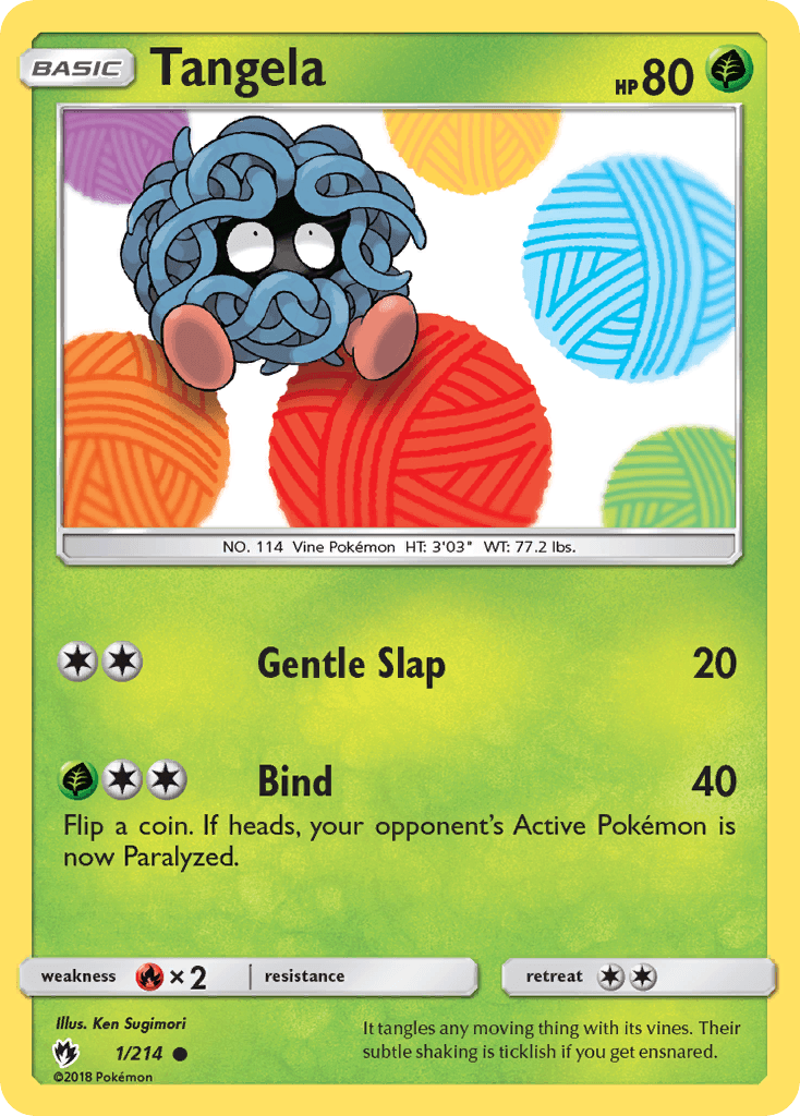 Tangela — Lost Thunder #1