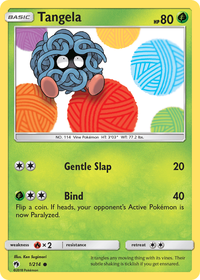 Tangela — Lost Thunder #1