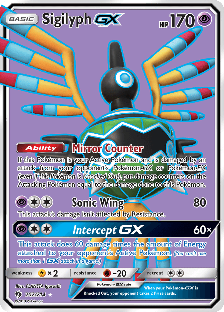 Sigilyph-GX — Lost Thunder #202