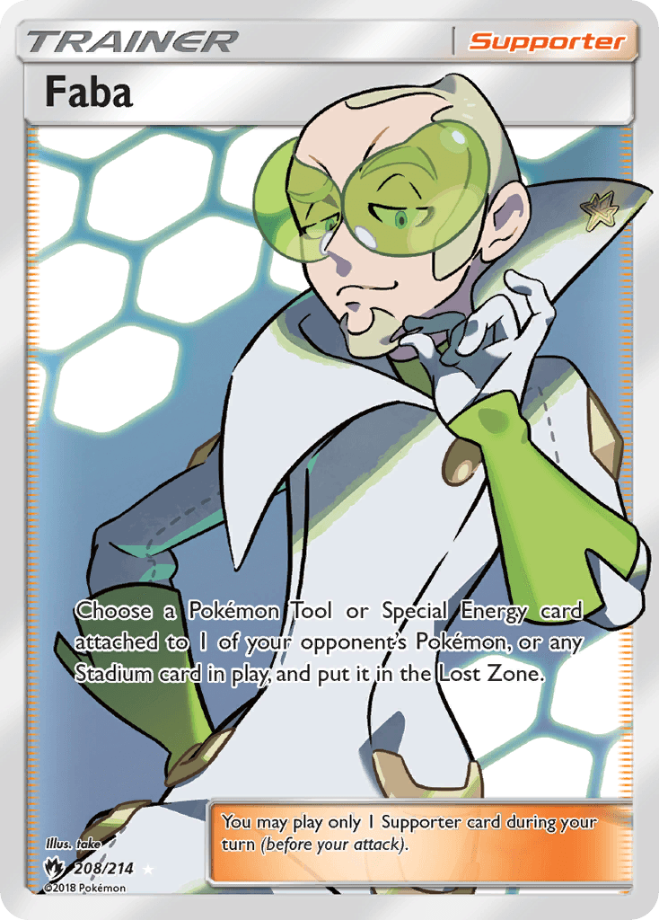 Faba — Lost Thunder #208
