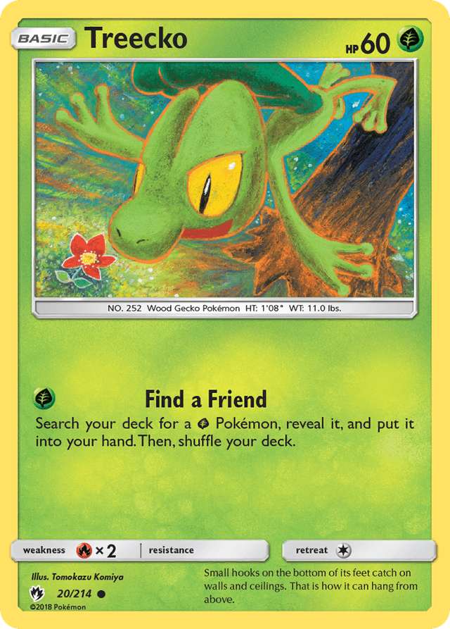Treecko — Lost Thunder #20
