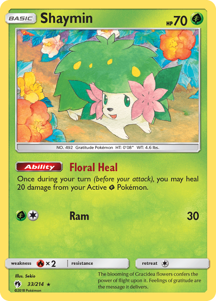 Shaymin — Lost Thunder #33