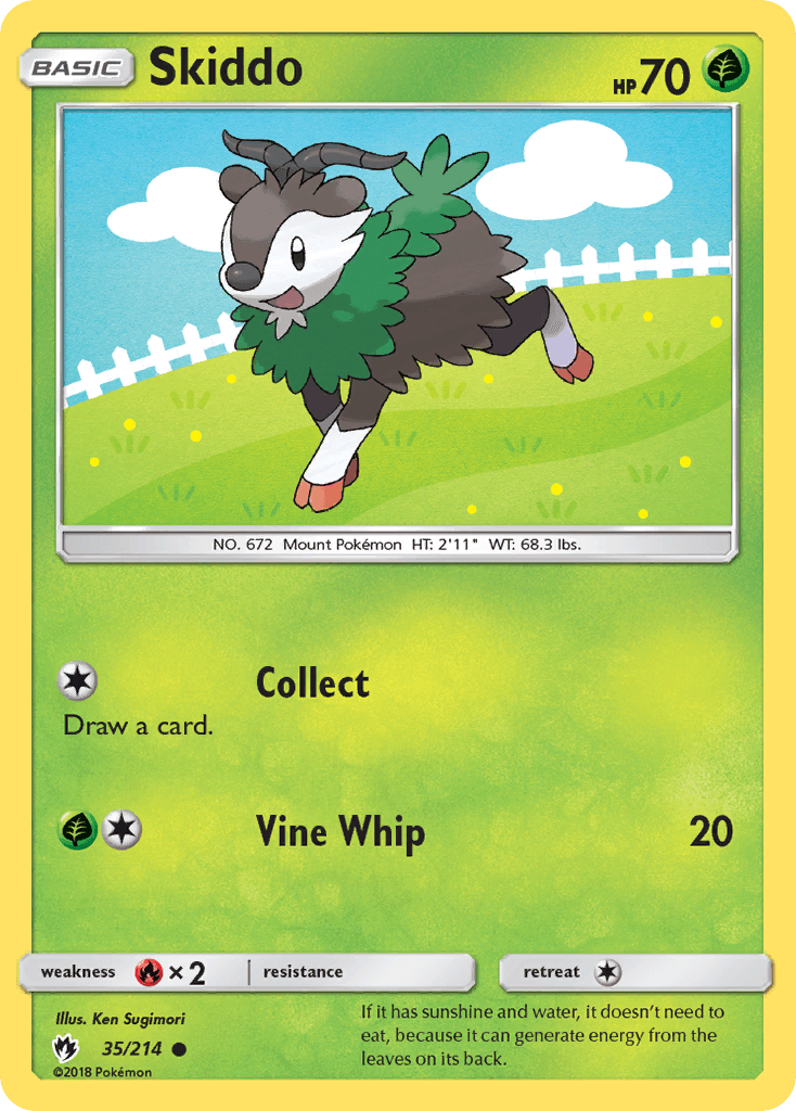 Skiddo — Lost Thunder #35