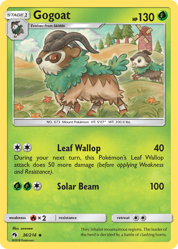 Gogoat — Lost Thunder #36