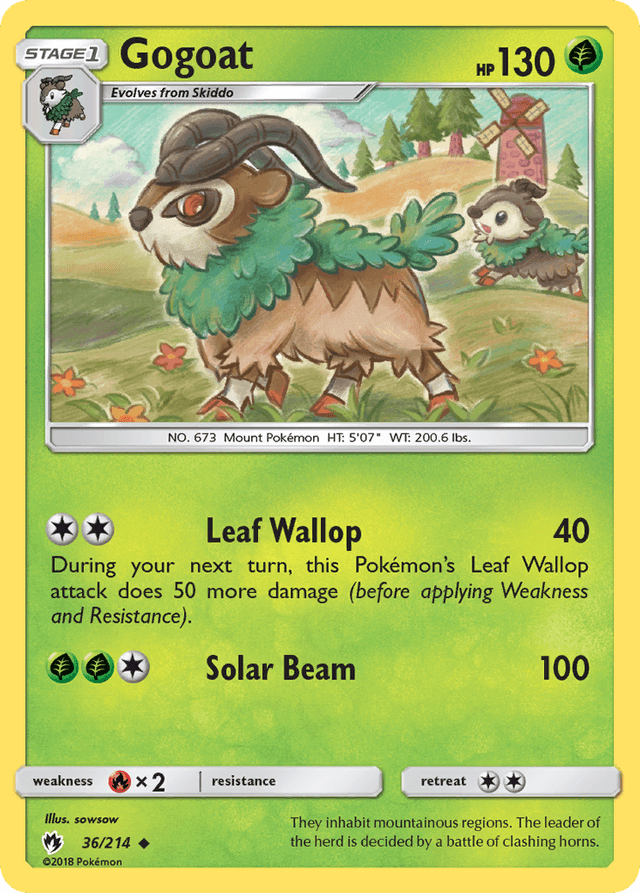 Gogoat — Lost Thunder #36
