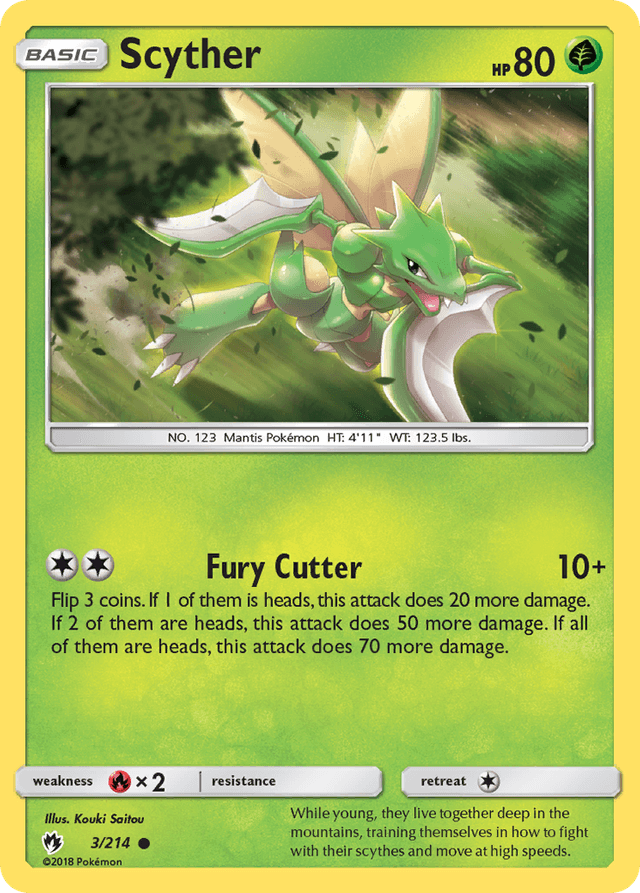 Scyther — Lost Thunder #3