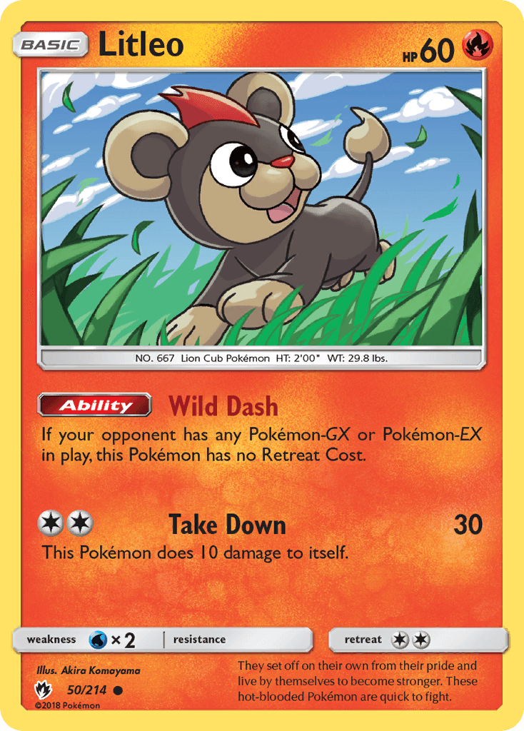 Litleo — Lost Thunder #50