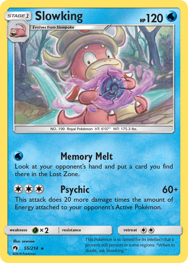 Slowking — Lost Thunder #55