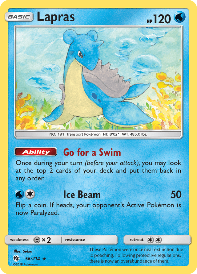 Lapras — Lost Thunder #56