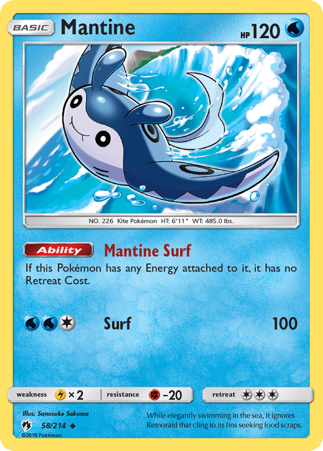 Mantine — Lost Thunder #58