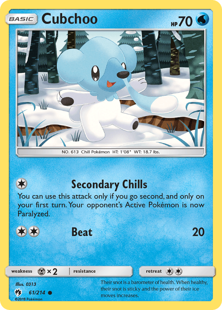 Cubchoo — Lost Thunder #61