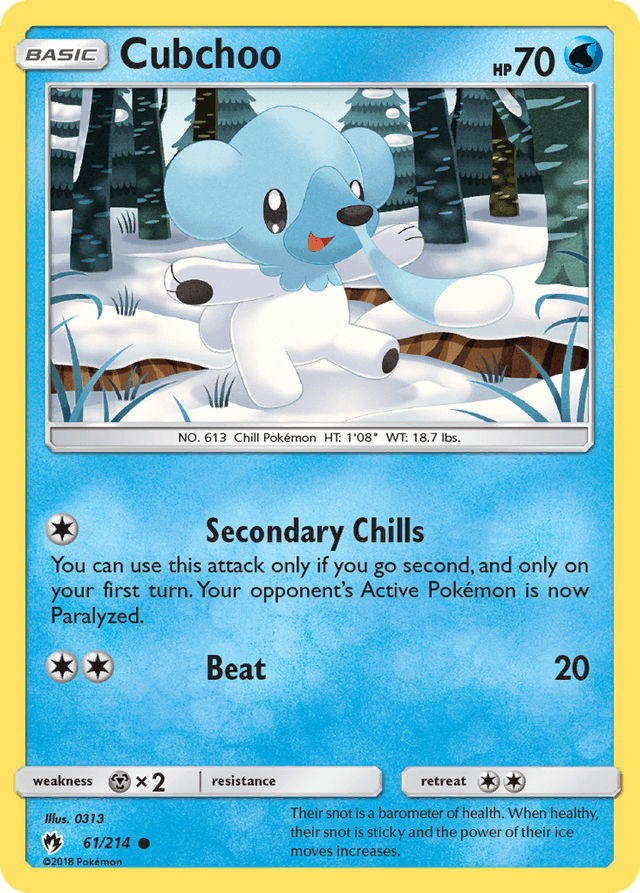Cubchoo — Lost Thunder #61