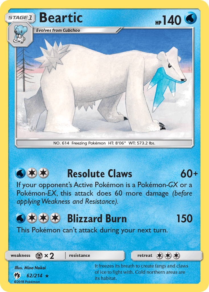 Beartic — Lost Thunder #62