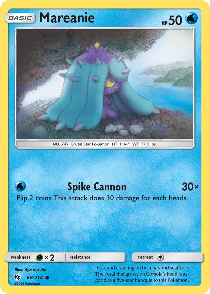 Mareanie — Lost Thunder #68