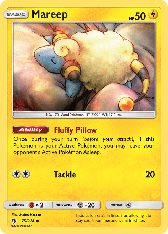 Mareep — Lost Thunder #75
