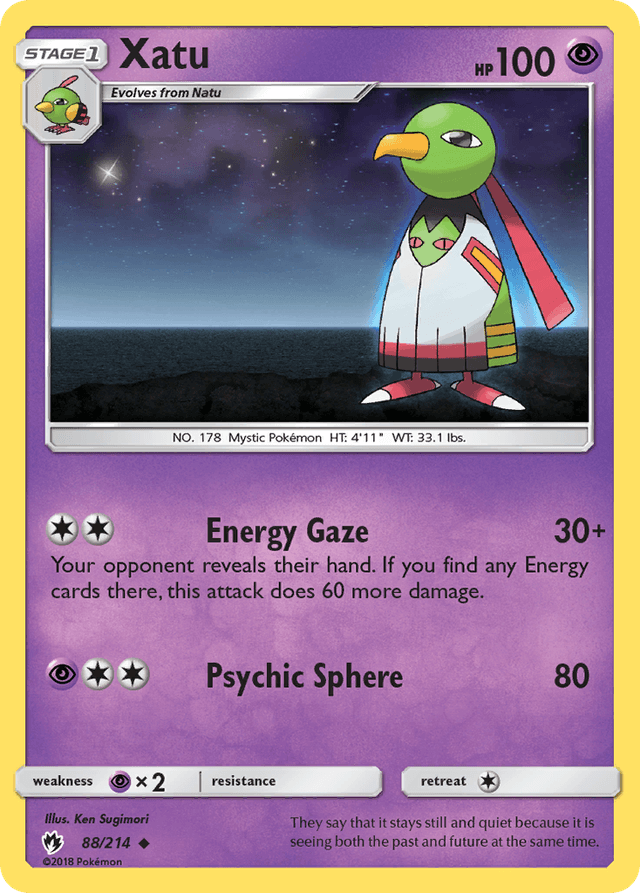 Xatu — Lost Thunder #88