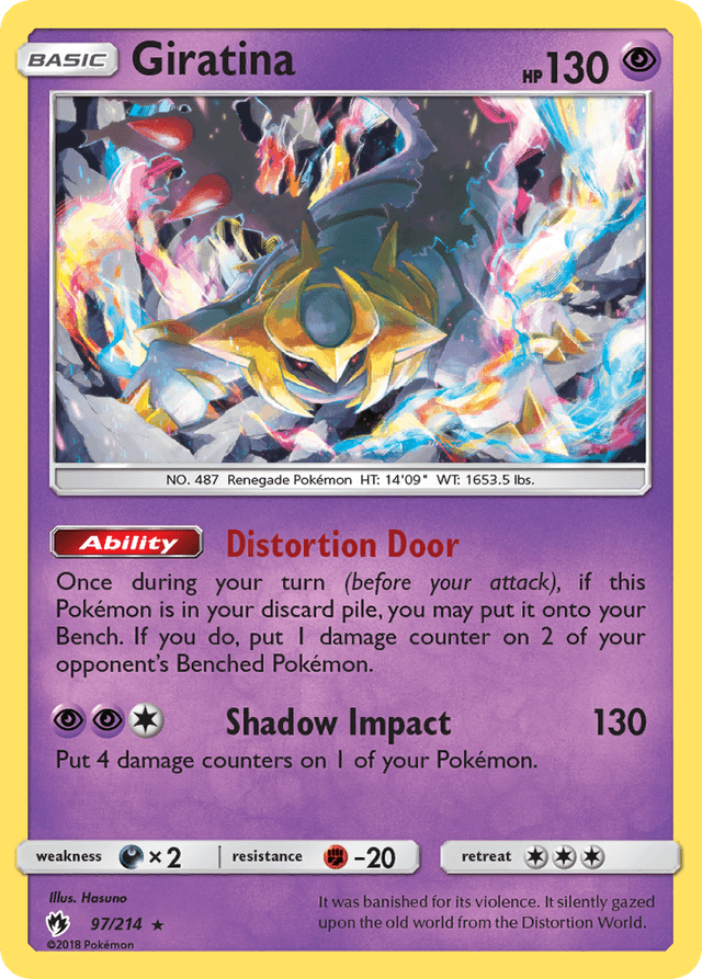 Giratina — Lost Thunder #97