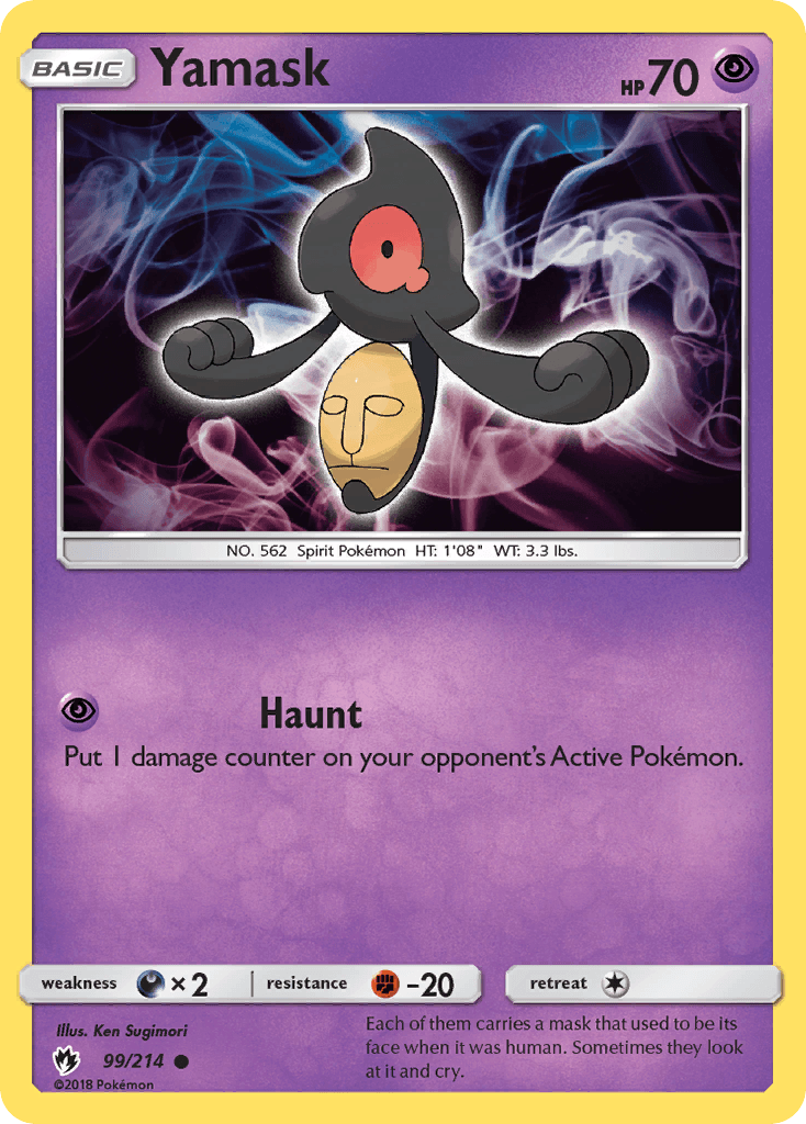 Yamask — Lost Thunder #99