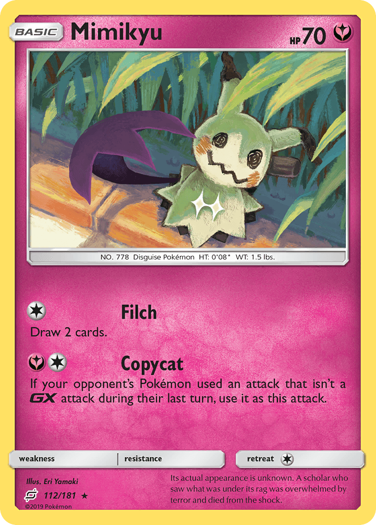 Mimikyu — Team Up #112