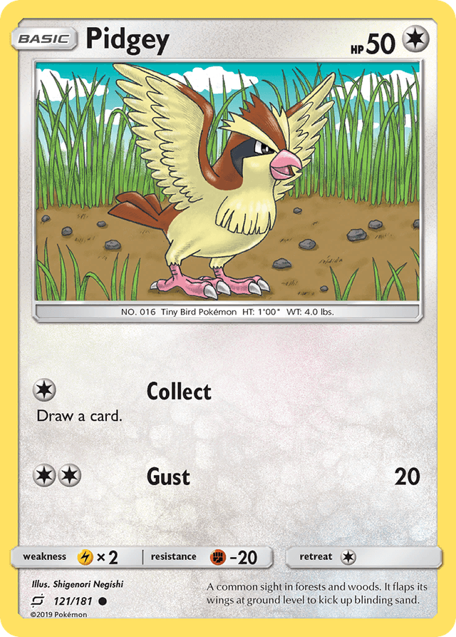 Pidgey — Team Up #121