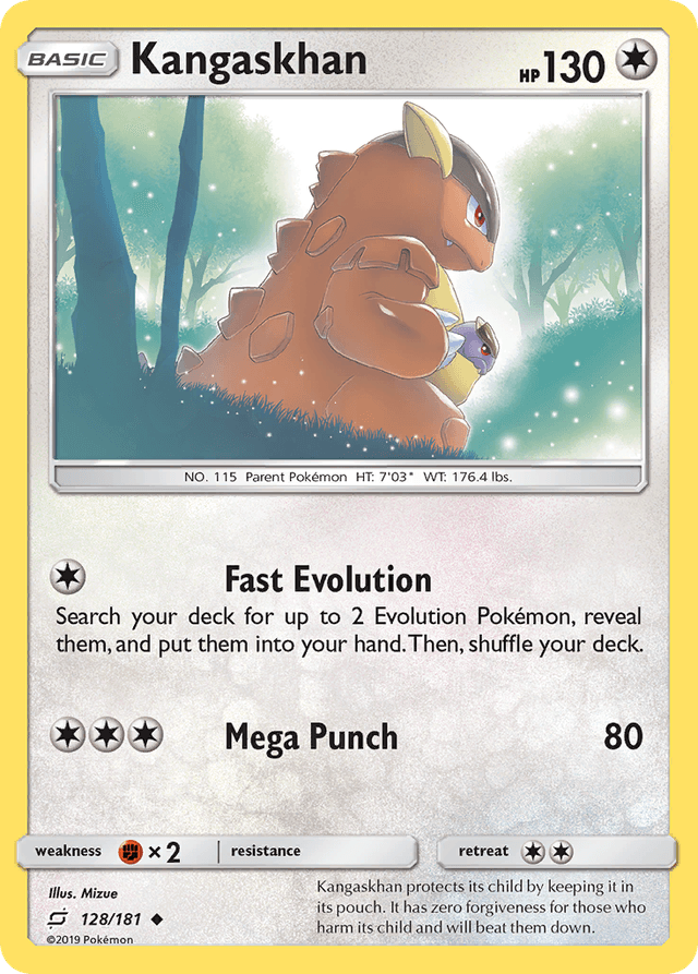 Kangaskhan — Team Up #128