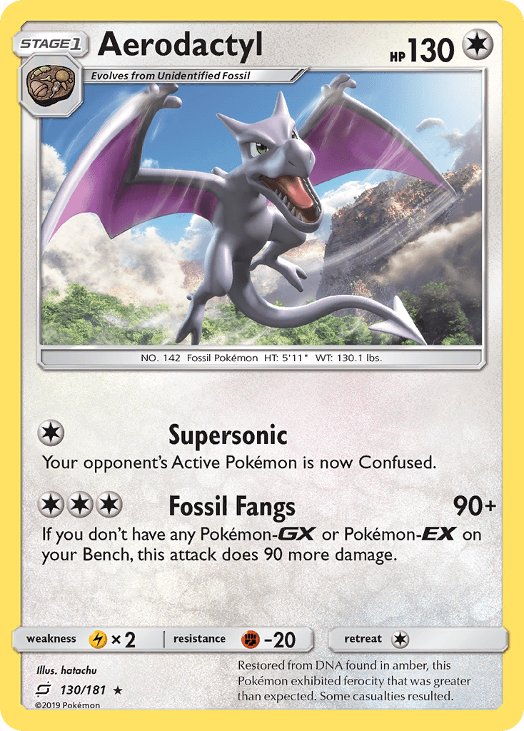 Aerodactyl — Team Up #130