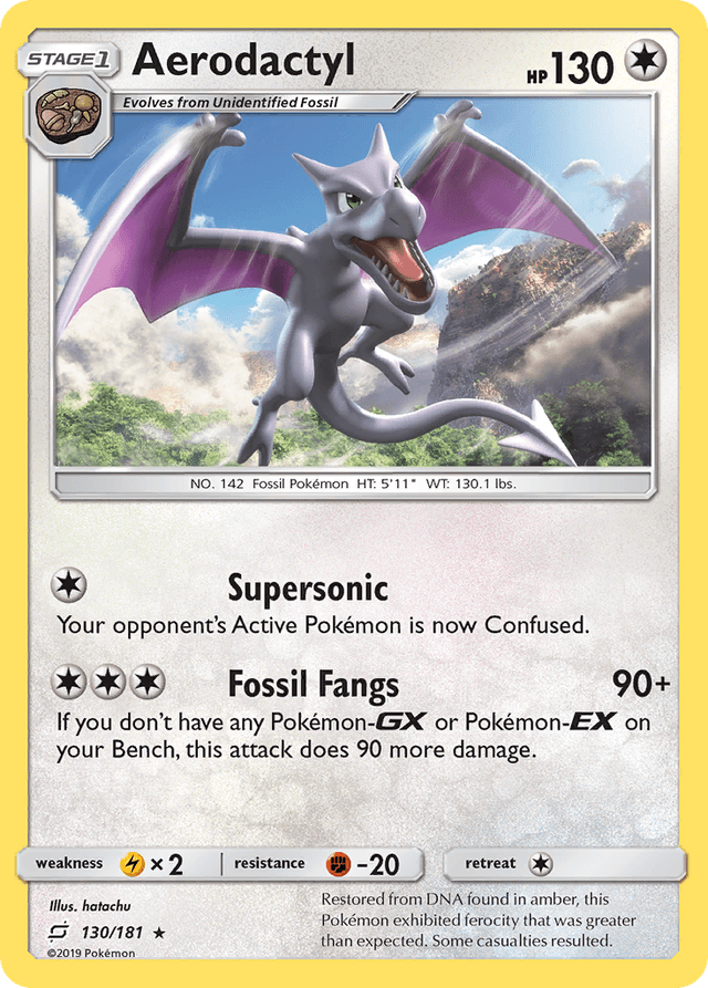 Aerodactyl — Team Up #130