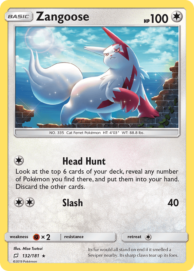 Zangoose — Team Up #132