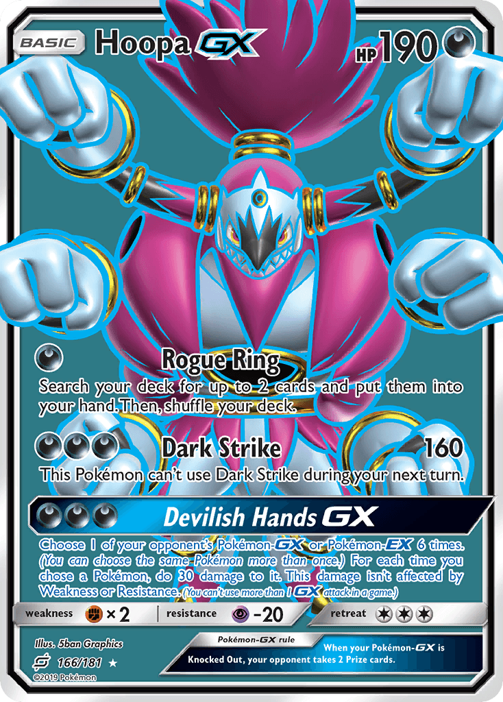 Hoopa-GX — Team Up #166